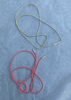 Silkesnor med 18 kt. guld lås Gitte Bjørn