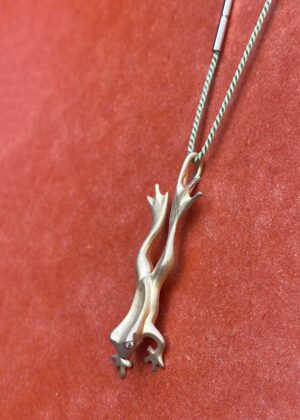 Vedhæng Frø 18 kt guld Gitte Bjørn